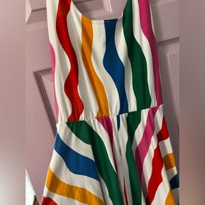 EUC Nooworks Vacation Dress Salvation Stripe - LG